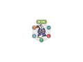 On Time - The Commuter's Blessing sticker (White), Aussie Commuter Collection