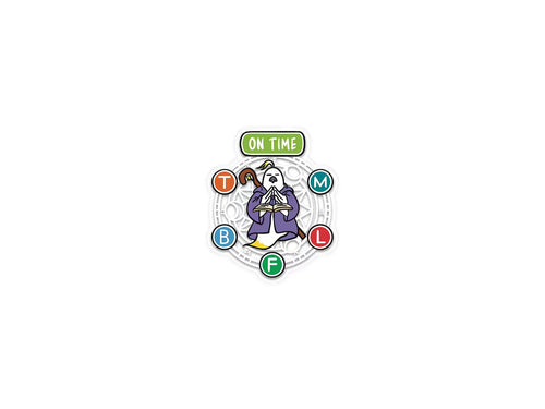 Sticker | On Time - The Commuter’s Blessing