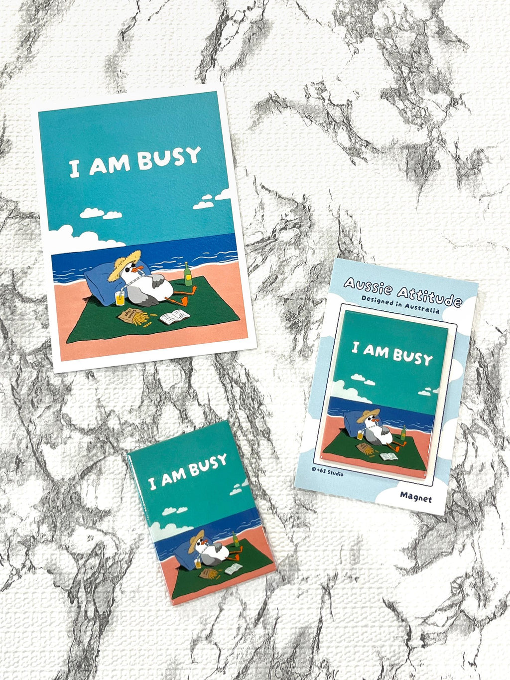 Magnet | I AM BUSY