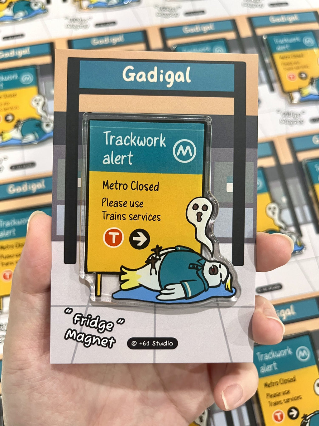 Magnet | Metro - Trackwork Alert