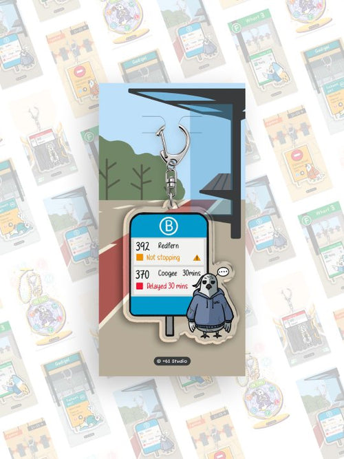 Keychain | Bus - Not Stopping