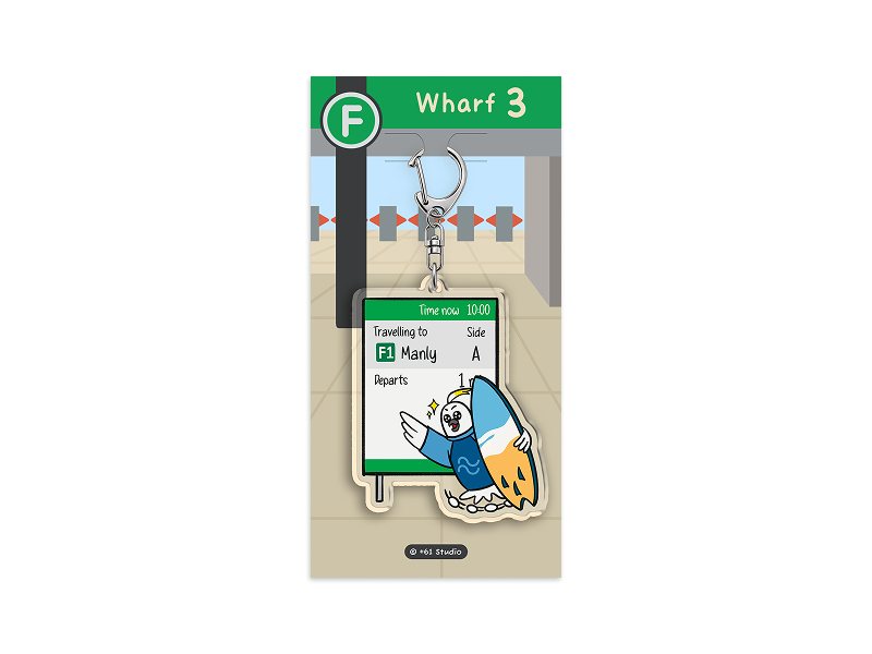 Keychain | Ferry - Travelling to Manly