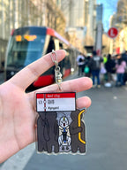 Keychain | Light Rail - Peak Hour Crush