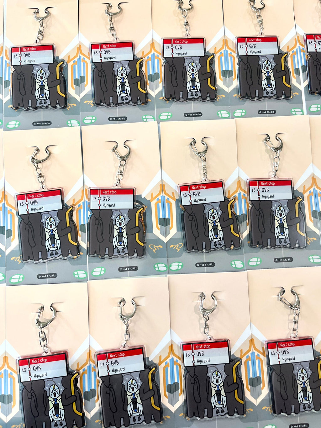 Keychain | Light Rail - Peak Hour Crush