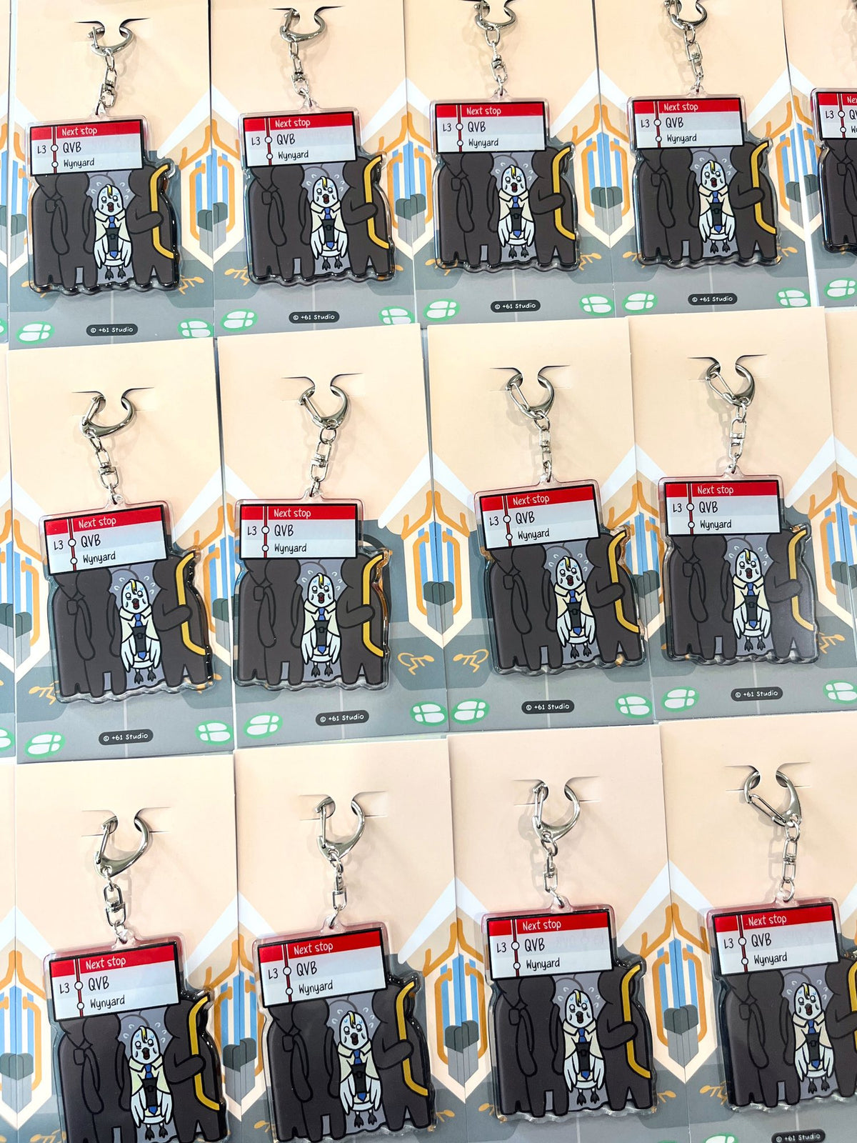 Keychain | Light Rail - Peak Hour Crush