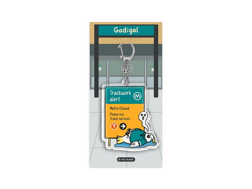 Keychain | Metro - Trackwork Alert