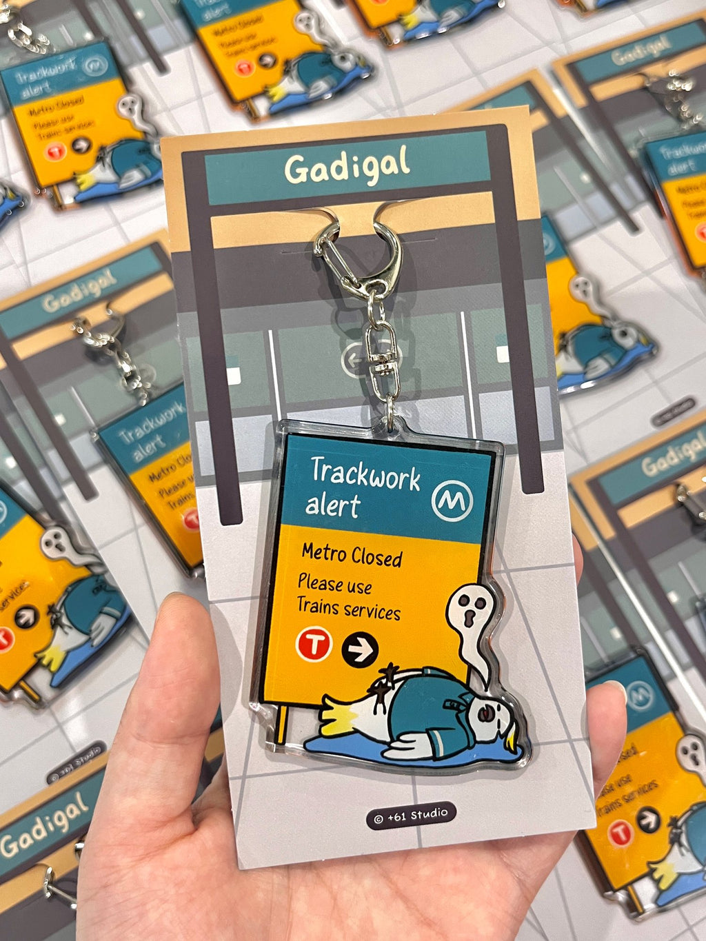 Keychain | Metro - Trackwork Alert