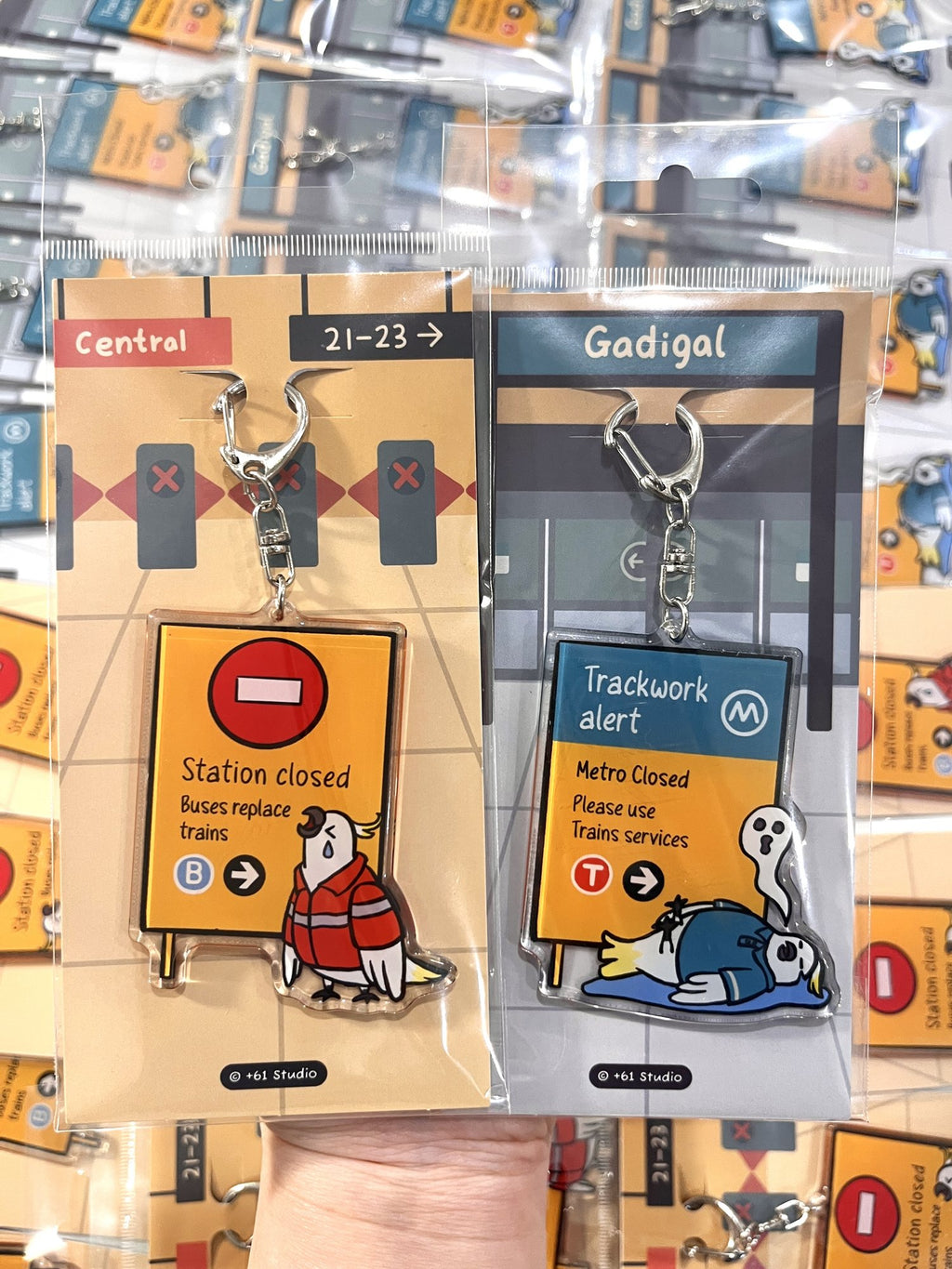 Keychain | Metro - Trackwork Alert