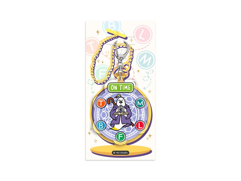 Keychain | On Time - The Commuter’s Blessing