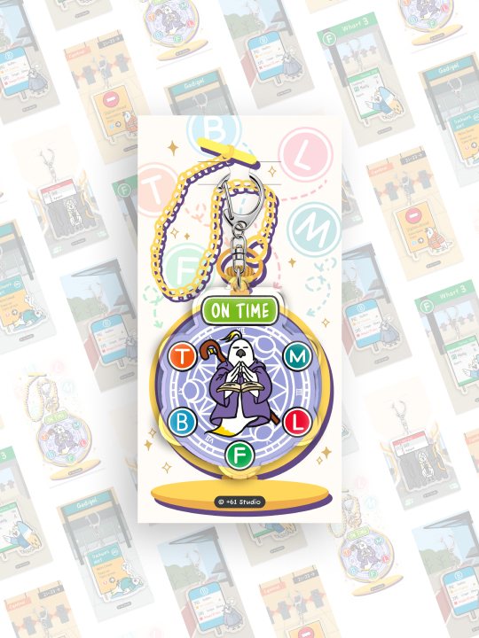 Keychain | On Time - The Commuter’s Blessing