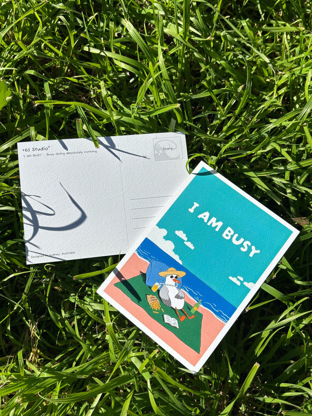Postcard | I AM BUSY