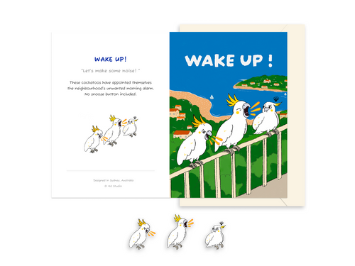 Greeting Card | WAKE UP!